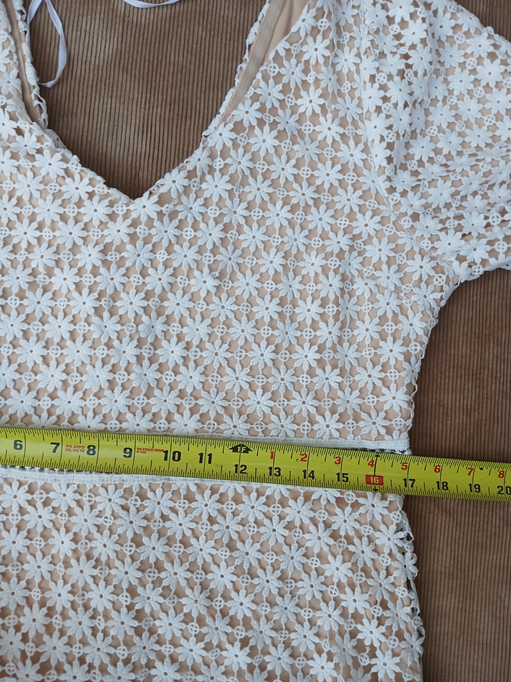 Lulus My Dearest White Lace Crochet Midi Dress - Size XL - Picture 10 of 15